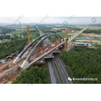 昌景黄铁路工程义城昌江特大桥