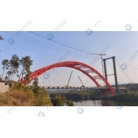 桂桥助力平岑高速“两桥一隧”关键性控制性工程-北流河特大桥全线贯通