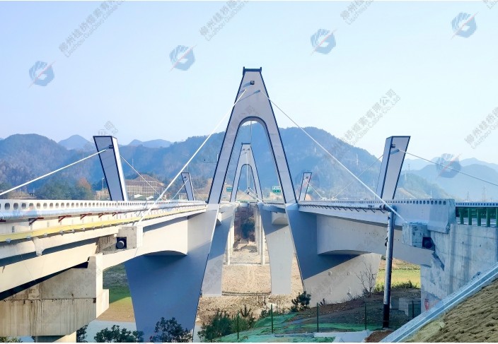 安徽昌源河斜悬吊空间索桥